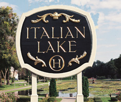 hand carved sign
