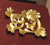 hand carved motif